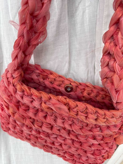 Bolsa de ombro feito à mão