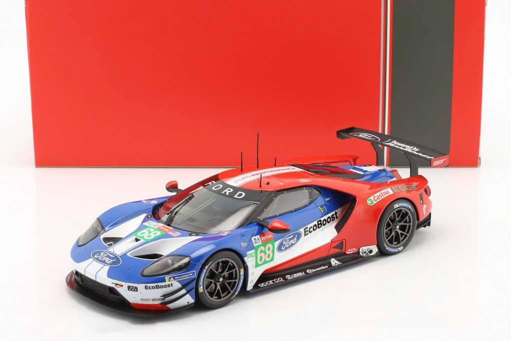 Model 1:18 Ixo Ford GT #68 24h LeMans 2019 Bourdais / Hand / Müller