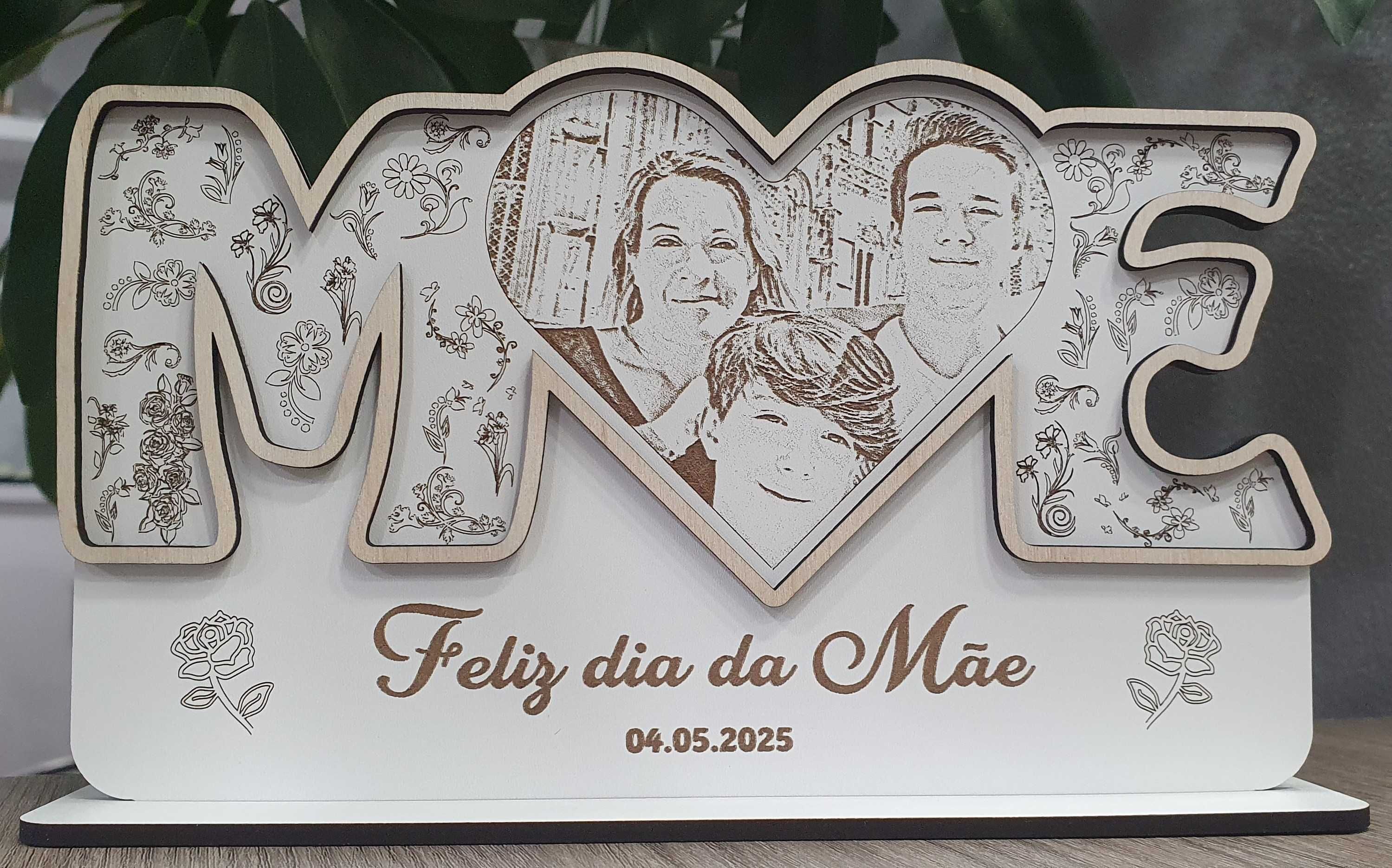Mãe Placa fotogravação