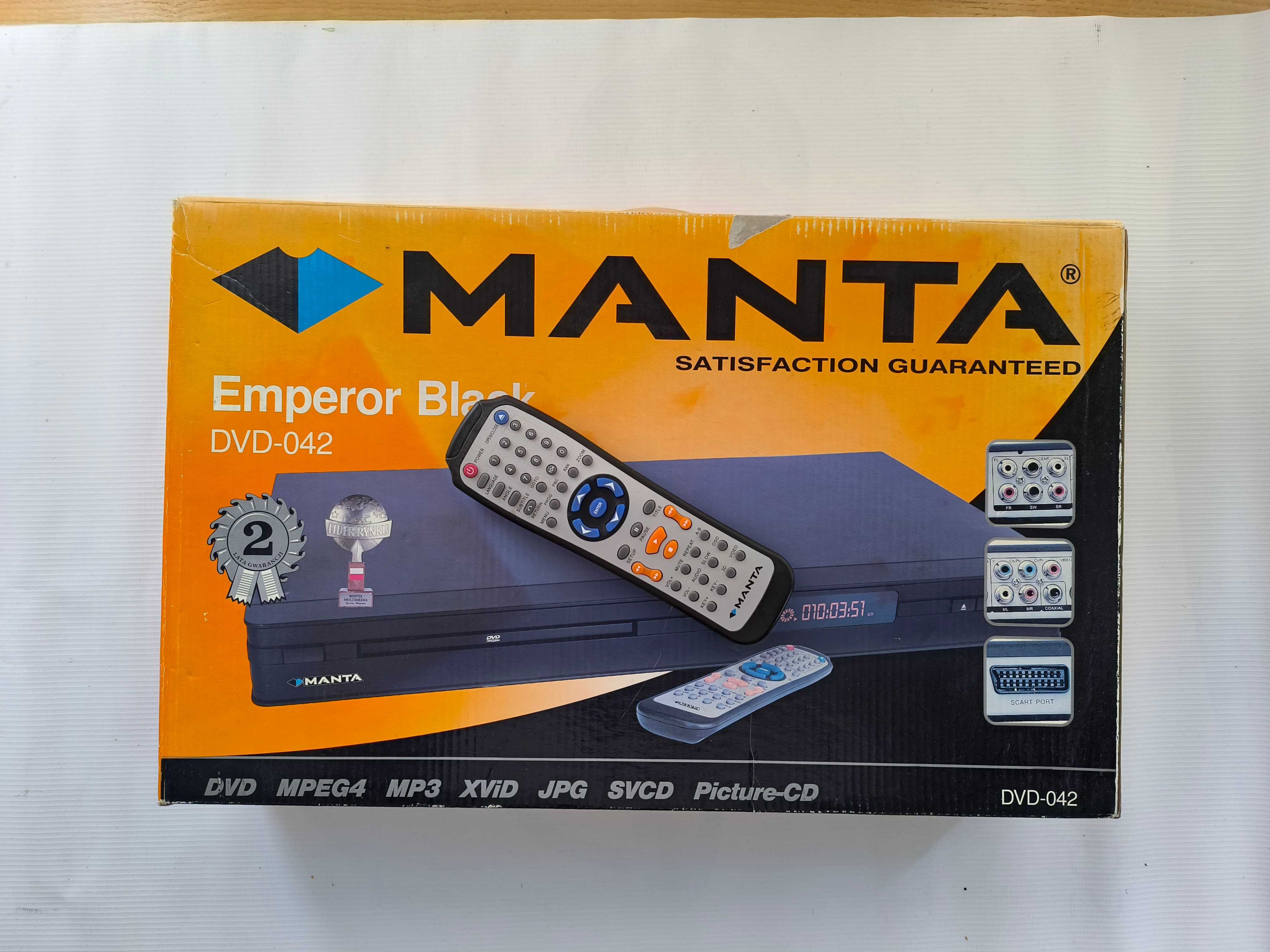 Odtwarzacz Manta DVD-042 Emperor