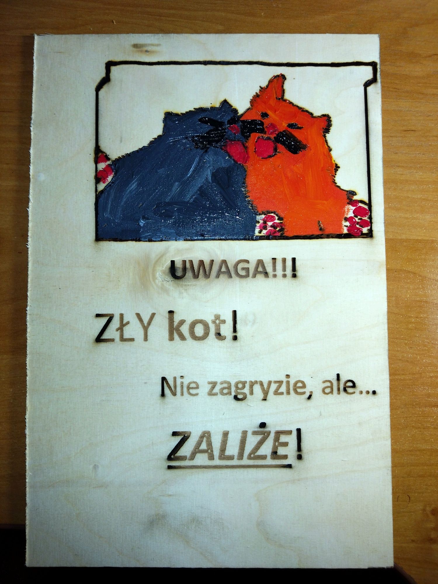 Pirografia, wypalanie w drewnie