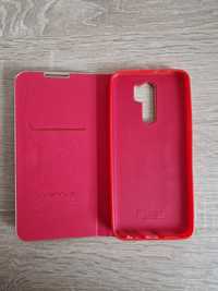 Etui Kabura Book z ramką do Xiaomi Redmi 9 czerwona