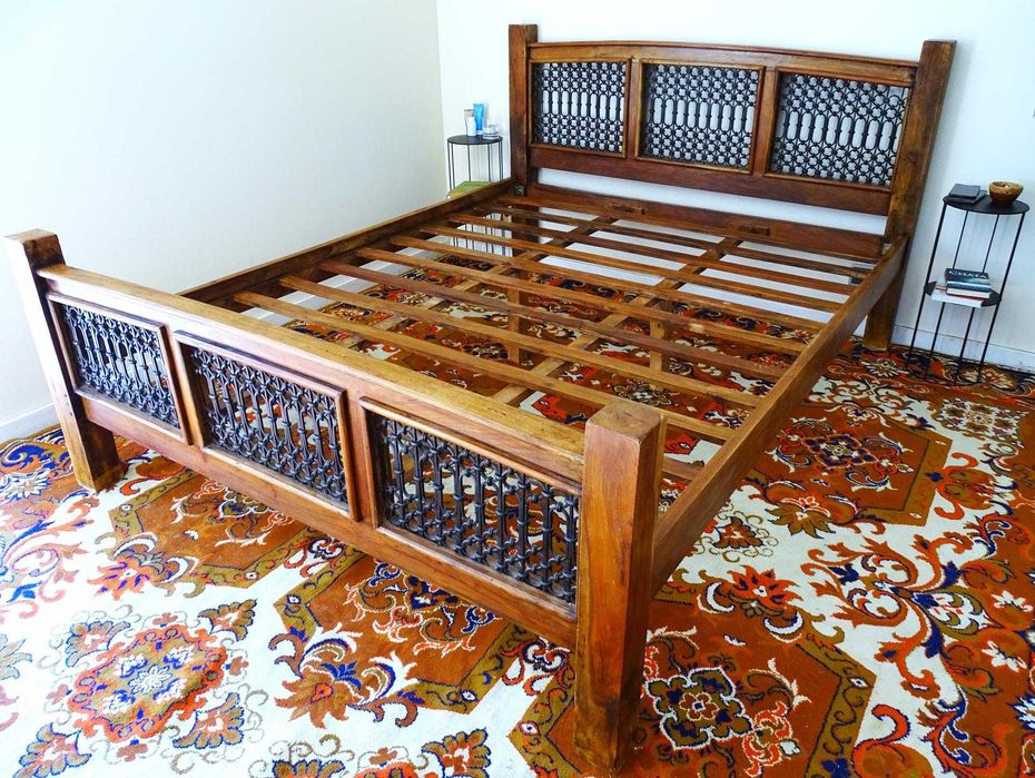 Komplet mebli do sypialni - łóżko 160x200 + 2 szafki z AlmiDecor