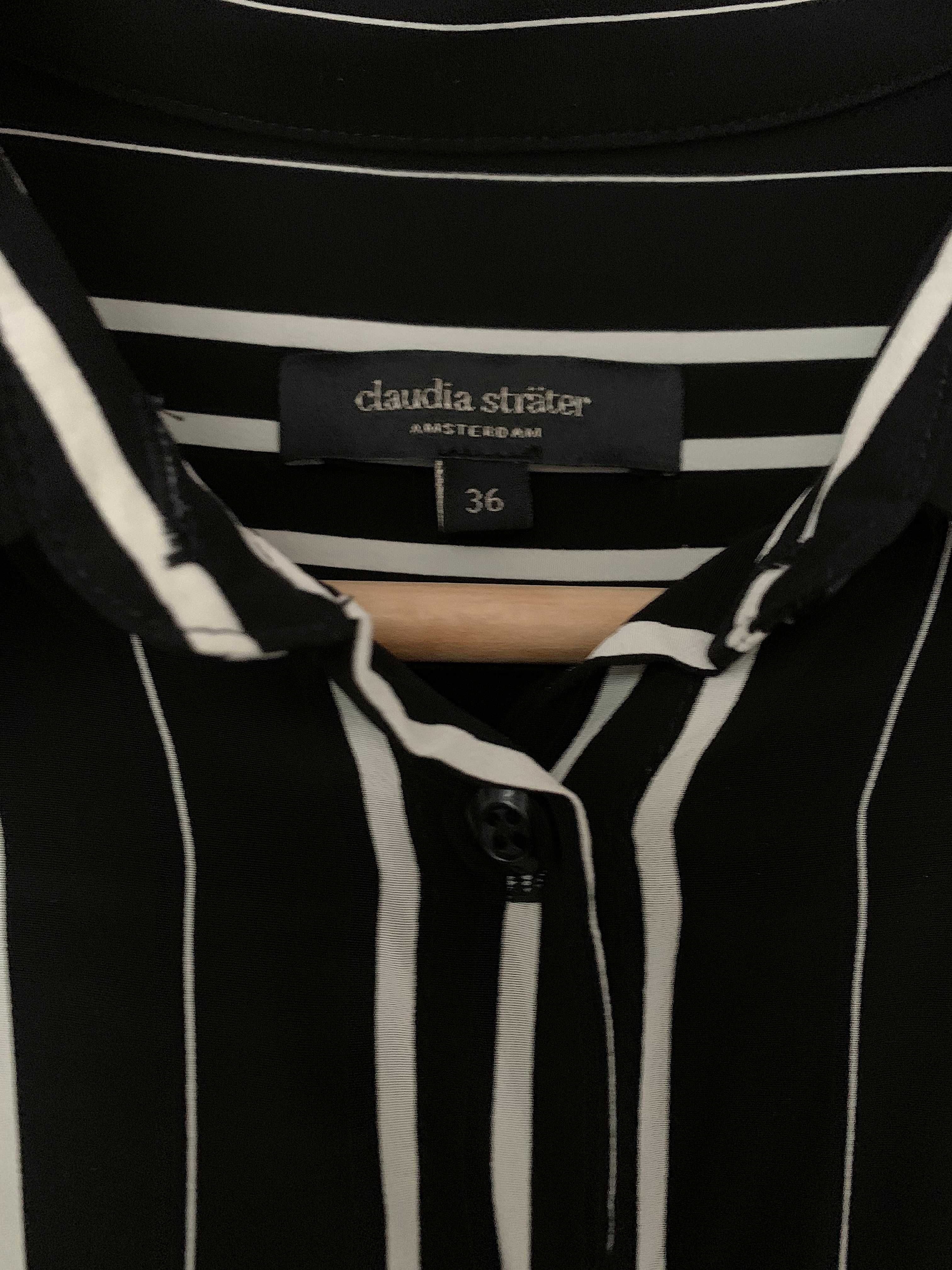Sukienka Claudia Sträter szmizjerka koszulowa paski pasy 250euro