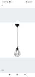 Lampa wisząca TAEBES 94187 Eglo