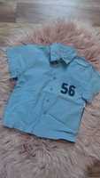 Koszula niebieska 98-104 dla chłopca MARKS&SPENCER majtki