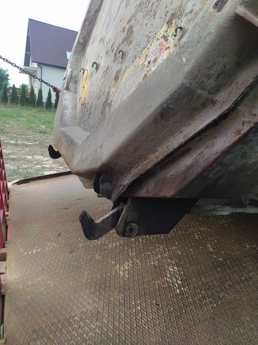Mulda stalowa z naczepy wywrotki Schmitz Meierling 29 m3