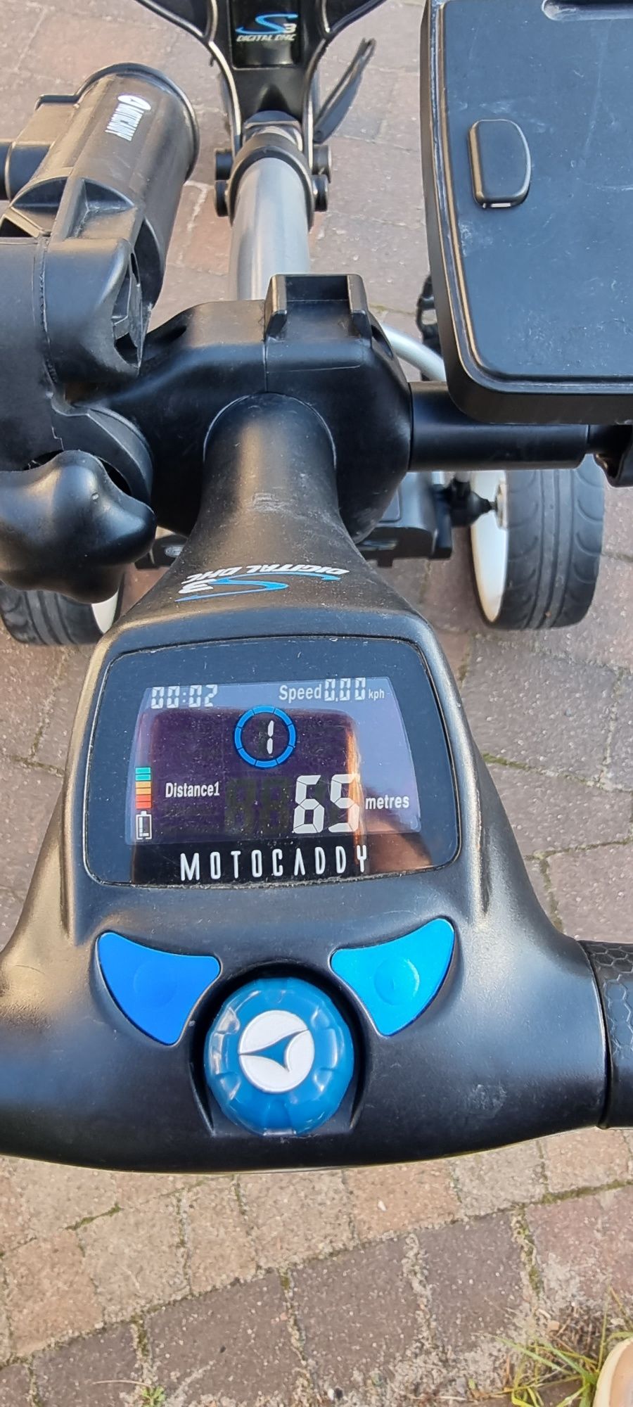 Motocaddy S3 GPS DHC elektryczny wózek golfowy