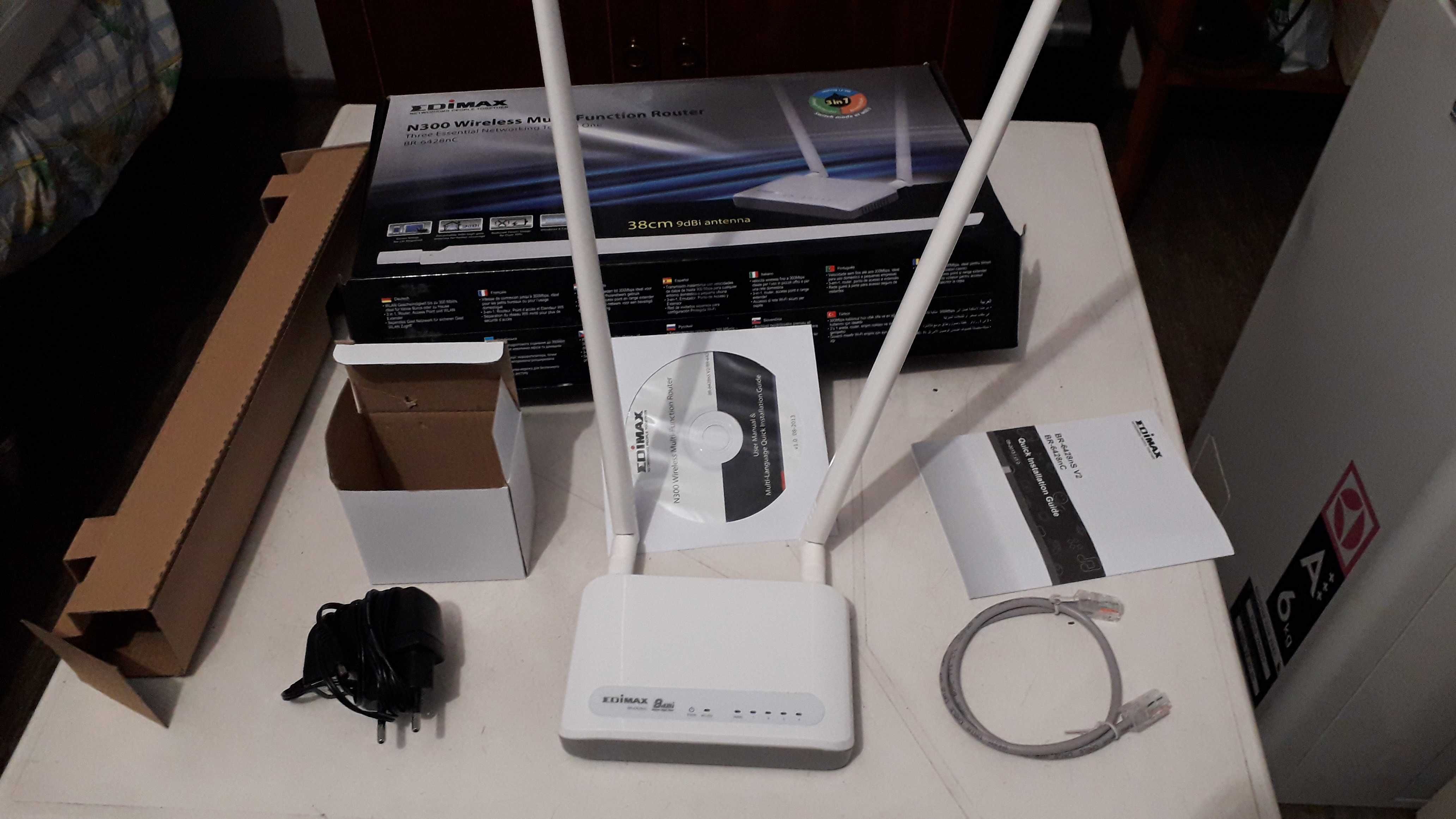 przedluzacz zasiegu 9dbi Edimax N300 router wifi