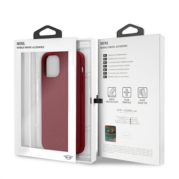 Etui Mini Mihcp12Msltre Silicone Red do iPhone 12/12 Pro