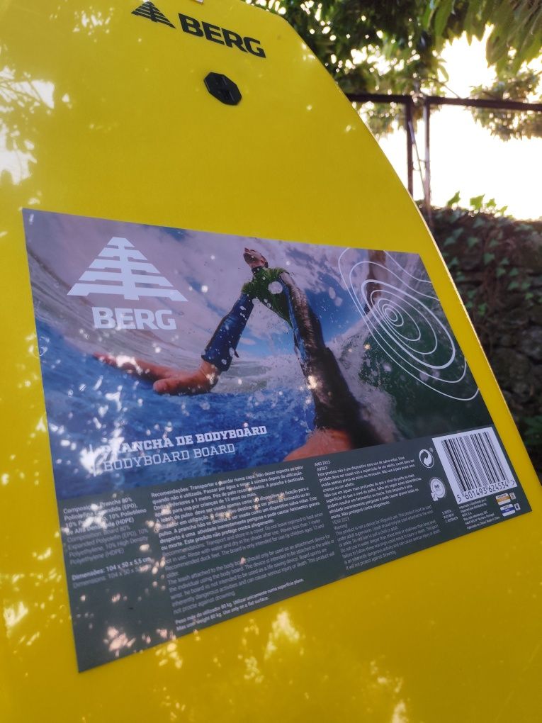 Prancha de bodyboard NOVA