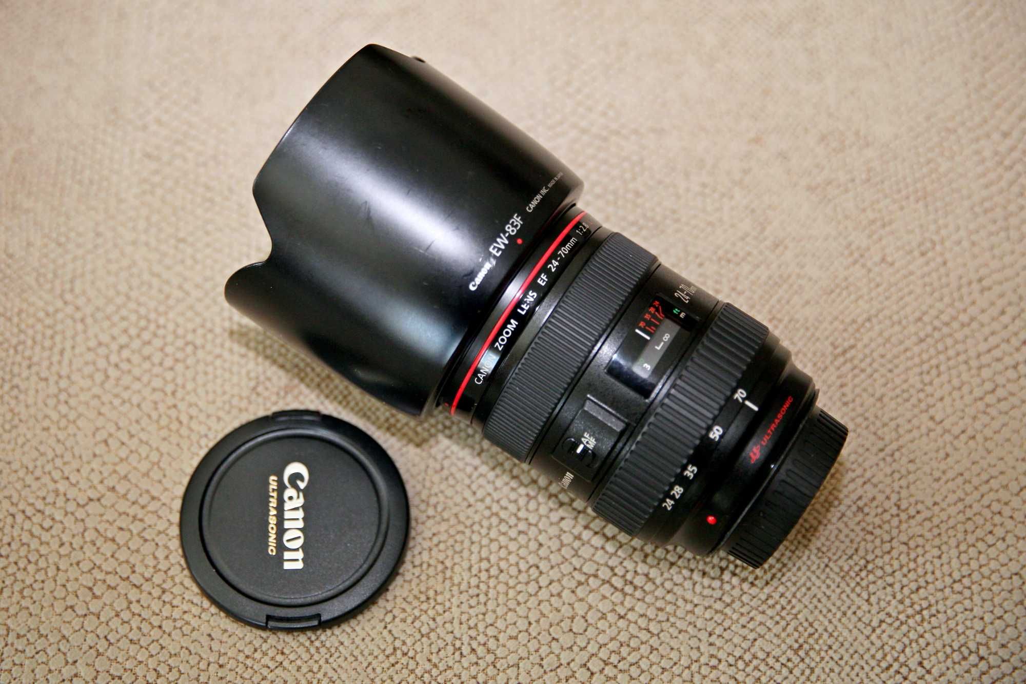 Lente Canon EF 24-70 mm f/ 2,8 USM