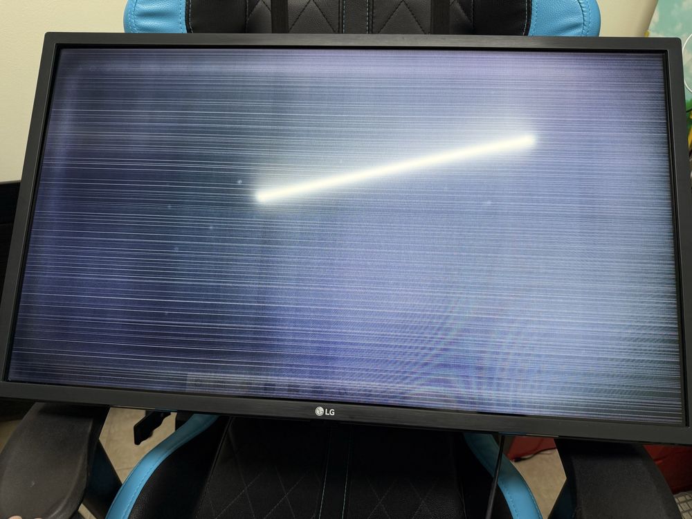 Tv lg com avaria para peças