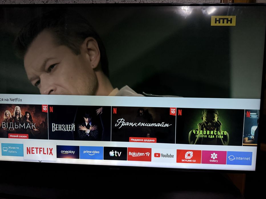 Samsung UE55NU7093 — 4K Smart TV, 55”, як новий