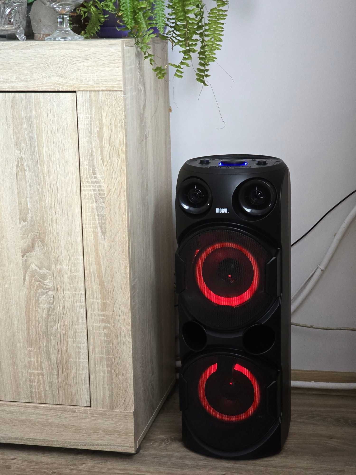 Głośnik bezprzewodowy moevi 70W BT stereo bluetooth mikrofon