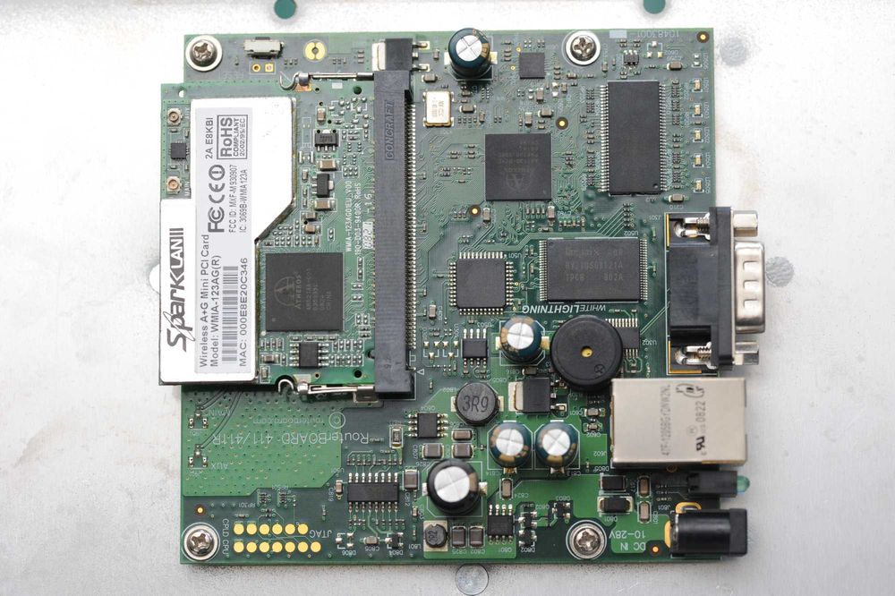 Mikrotik RB411, antena cyberbox 16