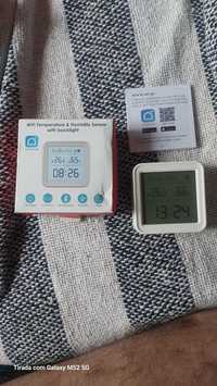 Sensor temperatura e humidade  ecrã