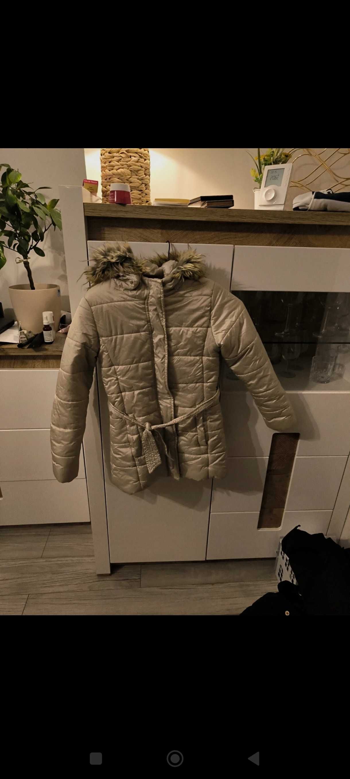 Zimowa kurtka dziewczęca Endo r.140 cm