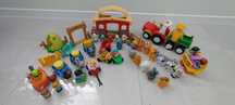 Fischer Price Little People, Mattel, duży zestaw