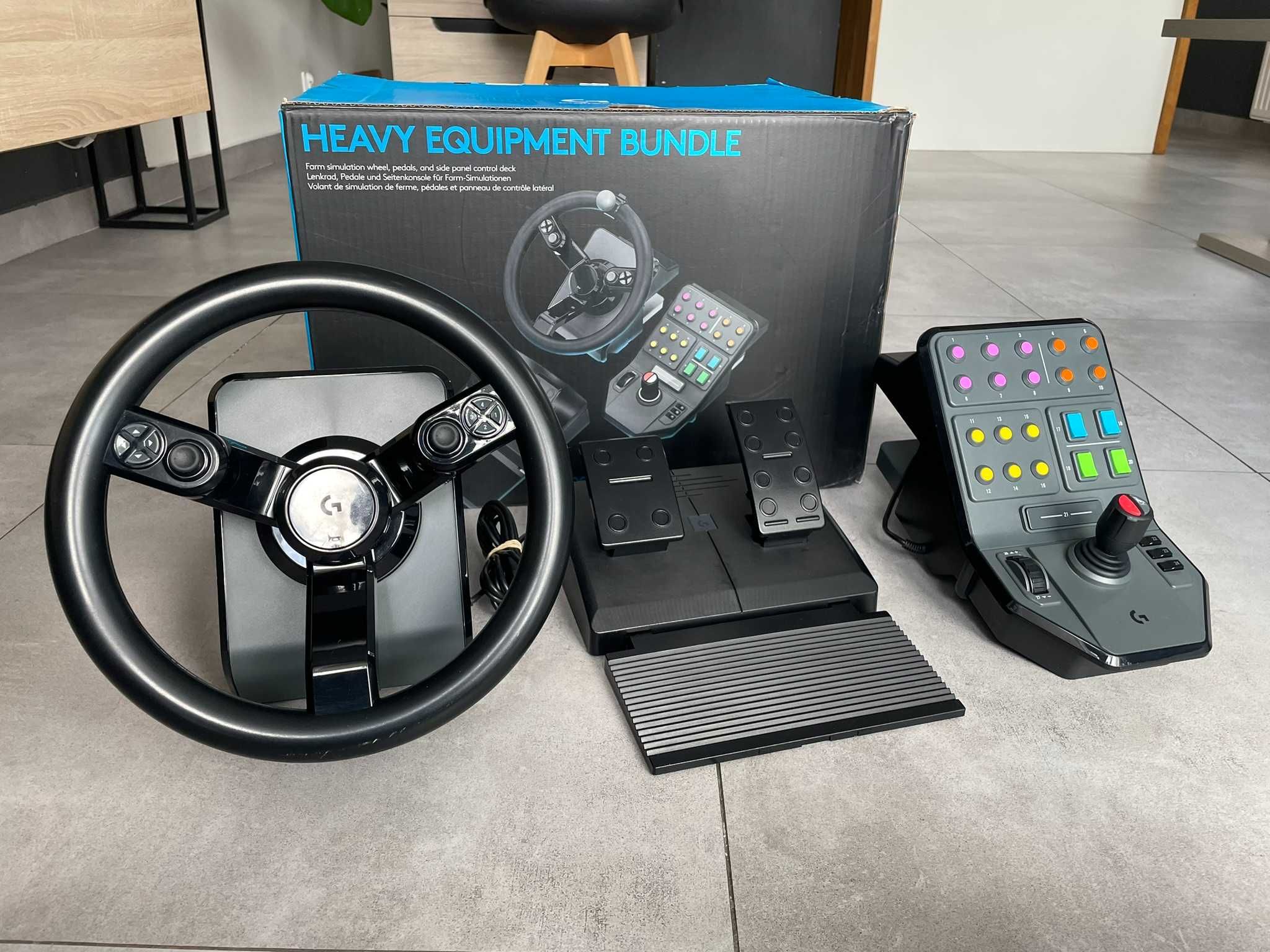 Kierownica Logitech G Saitek Farm Sim PC Heavy Equipment Bundle