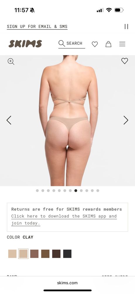Skims multi way bra