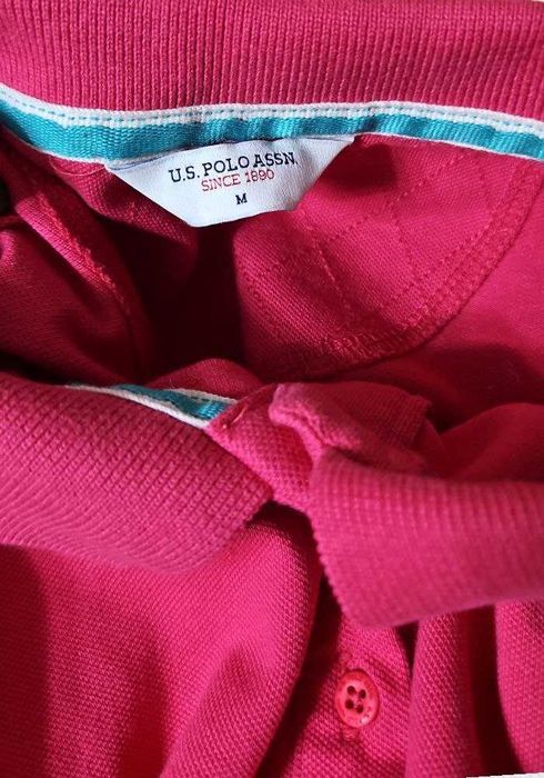 футболка яркая поло U.S. Polo Assn размер S/М