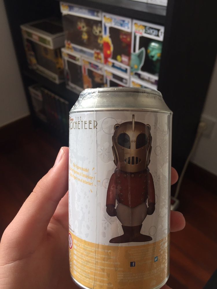 Funko soda rocketteer edição limitada 3000 pieces pop