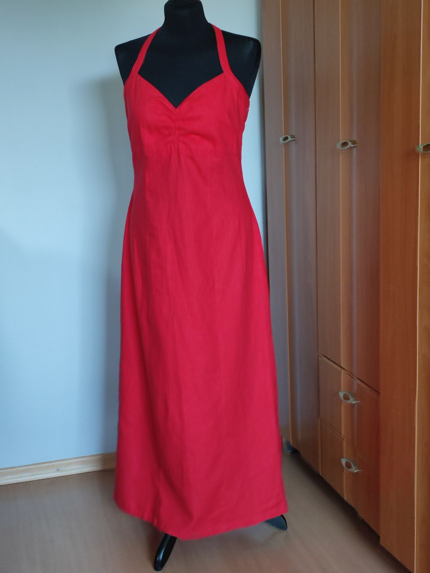 Nowa lniana sukienka H&M rozmiar 38