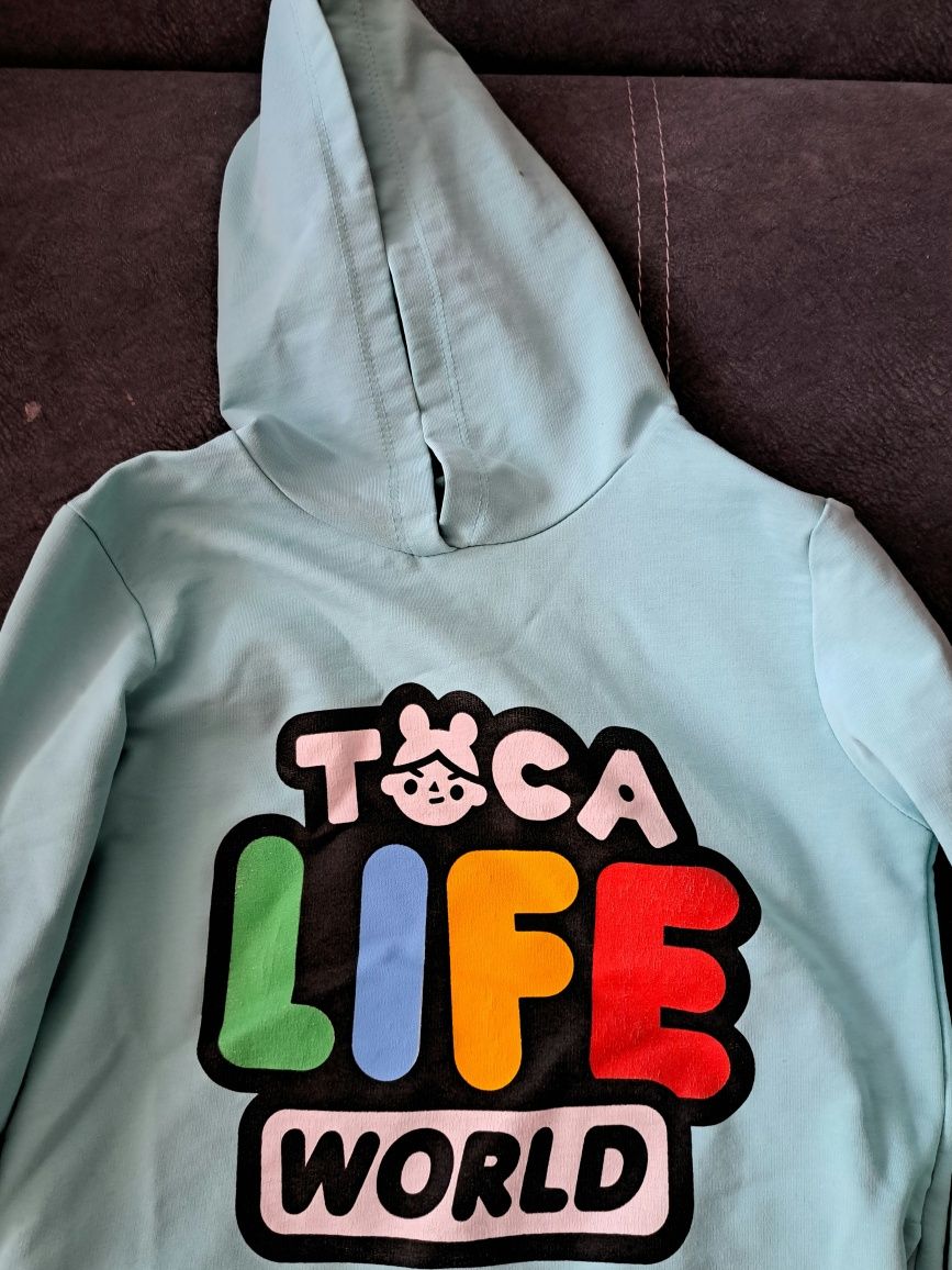 Bluza z Kapturem Toca Life World dla dziewczynki roz.140
