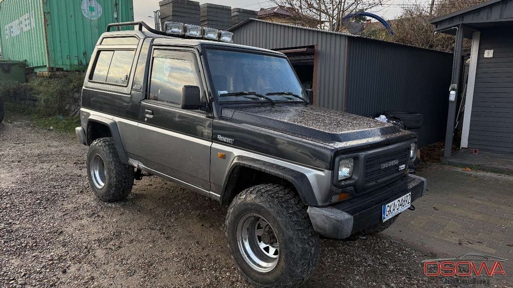 Daihatsu Rocky 2.8tdi 4x4 bardzo ładny stan rama zdrowa napędy sprawne szyber dach