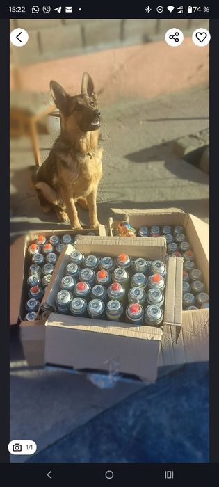 Заправка цанговых баллонов