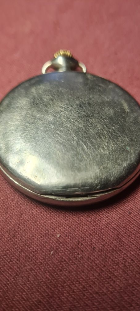 Omega srebro 0.900 zegarek kieszonkowy