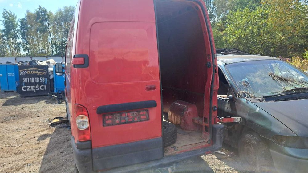 drzwi skrzydełka lewe tył Opel Movano I Renault Master II