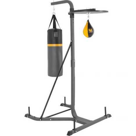 Stacja bokserska + worek 21 kg + gruszka