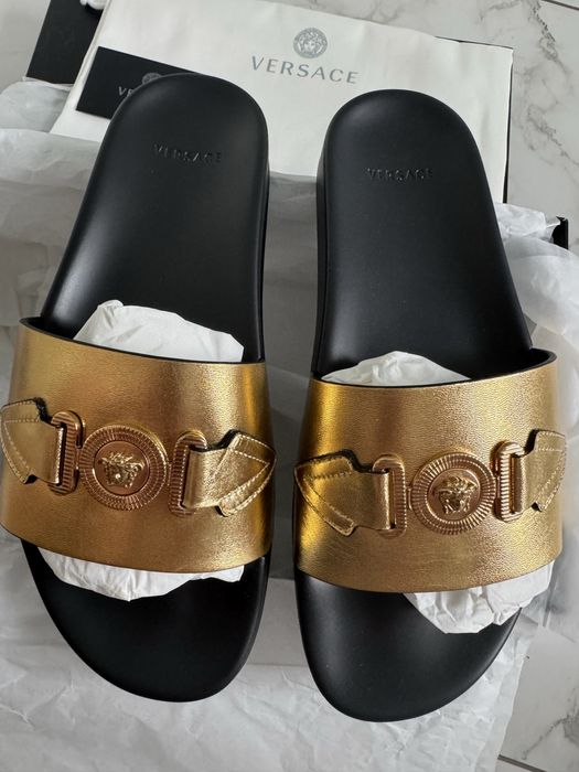 Мужские шлёпанцы Versace 42 размер