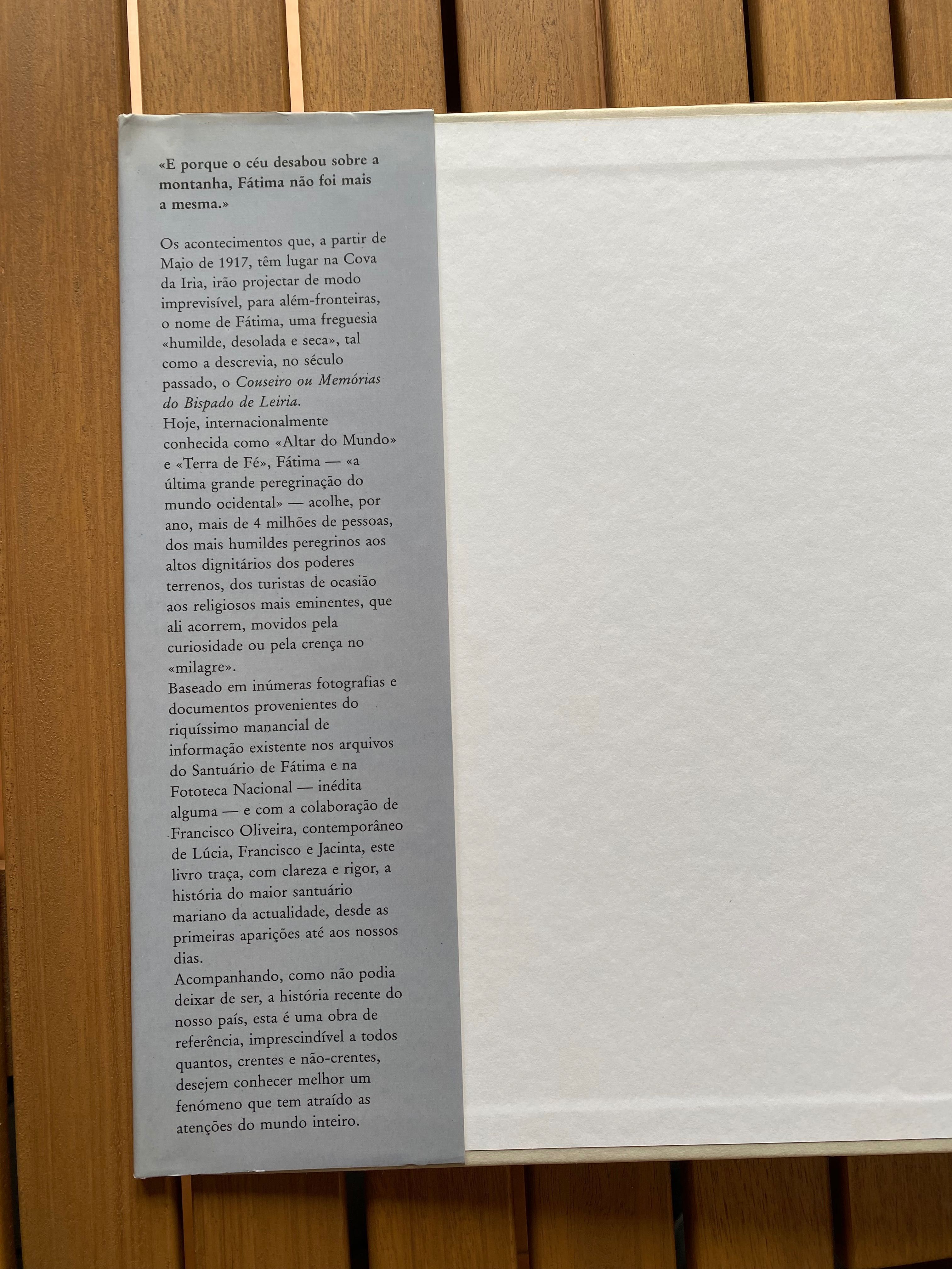 Livro "Fátima: os lugares da profecia"