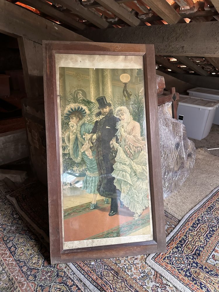 Quadro Vinatge a Cores