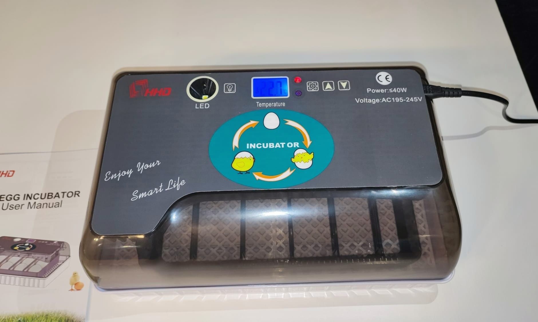 (NOVO) Chocadeira Incubadora Automática 12 Ovos Galinha