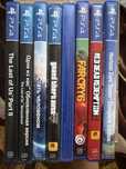 Продам 8 дисків на ps4