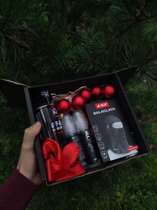 Подарунковий набір чоловікові | подарок | бокс мотоциклісту