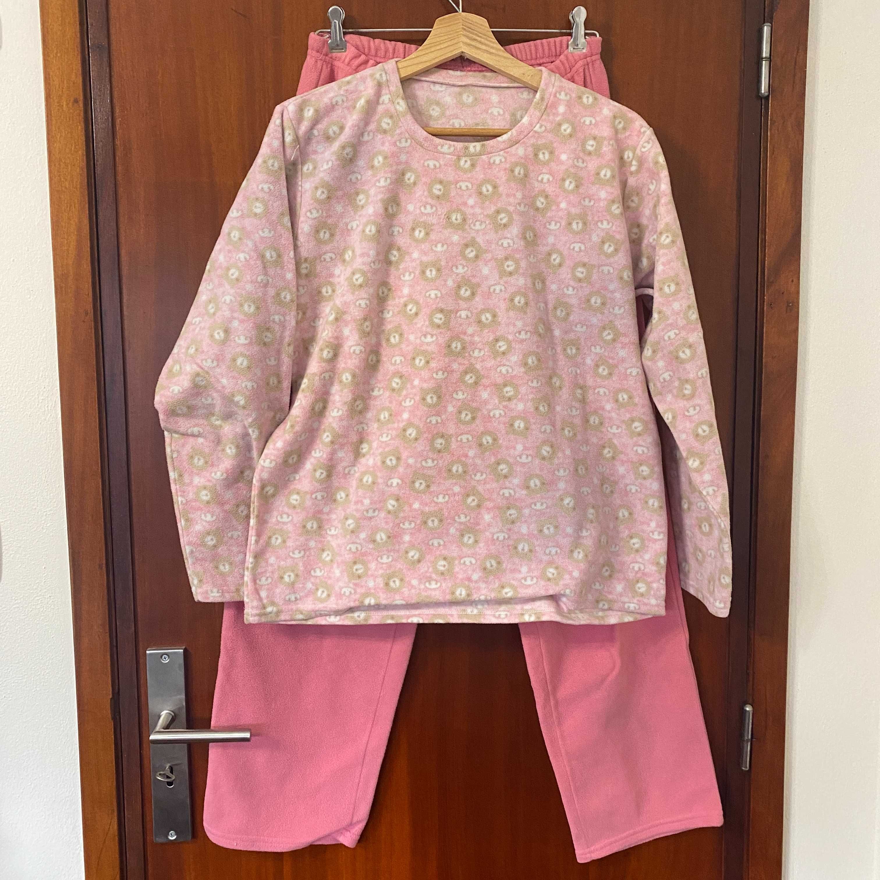 Pijama Plush Rosa
