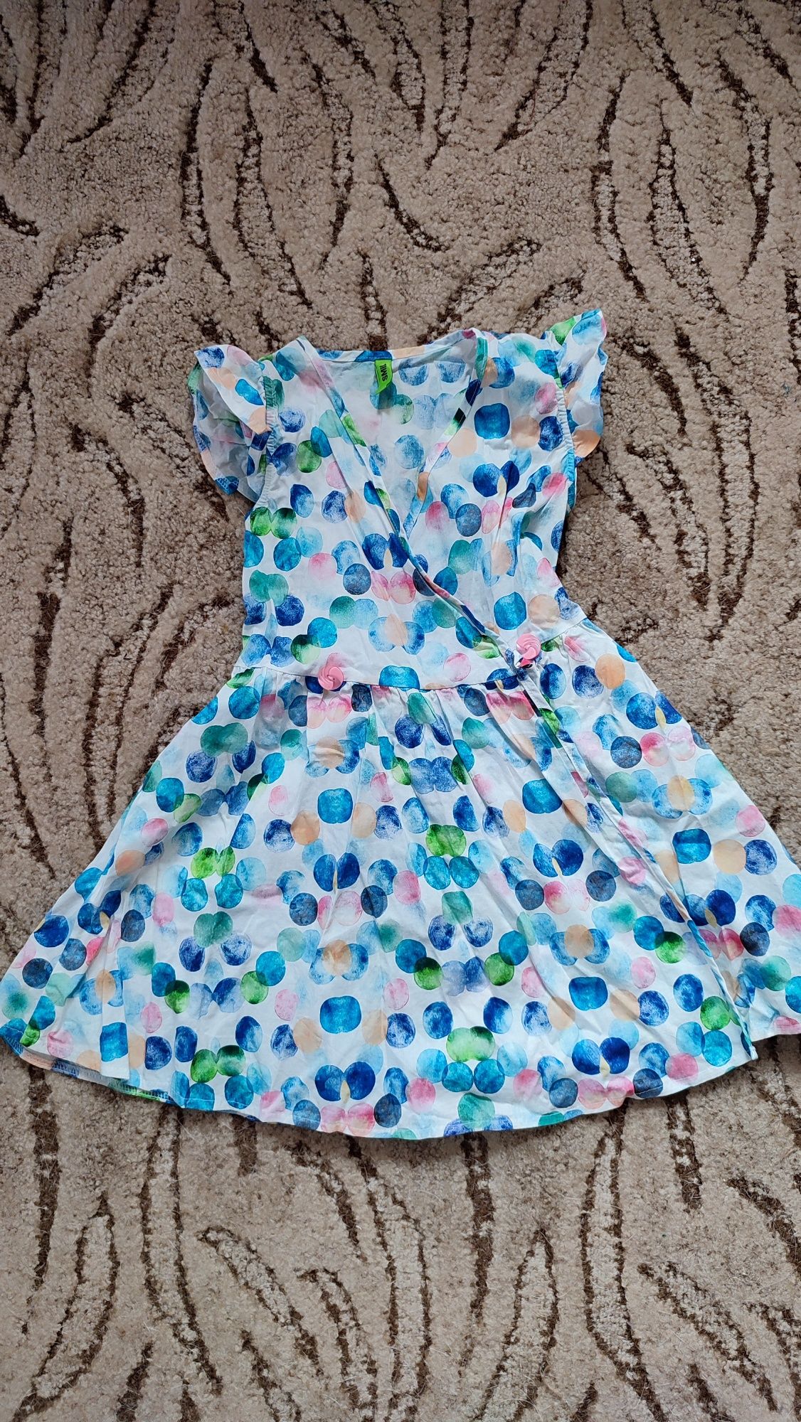 Літня сукня/сарафан для дівчинки 116-122 см