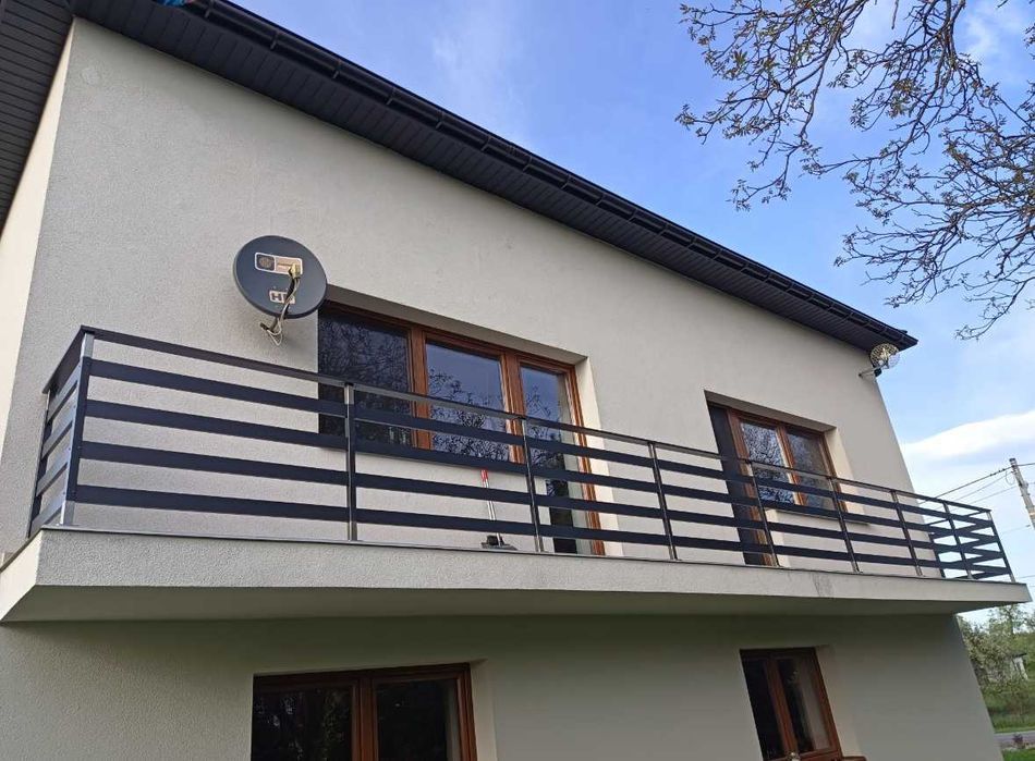 Balustrady balustrada nierdzewna malowana proszkowo stali nierdzewnej
