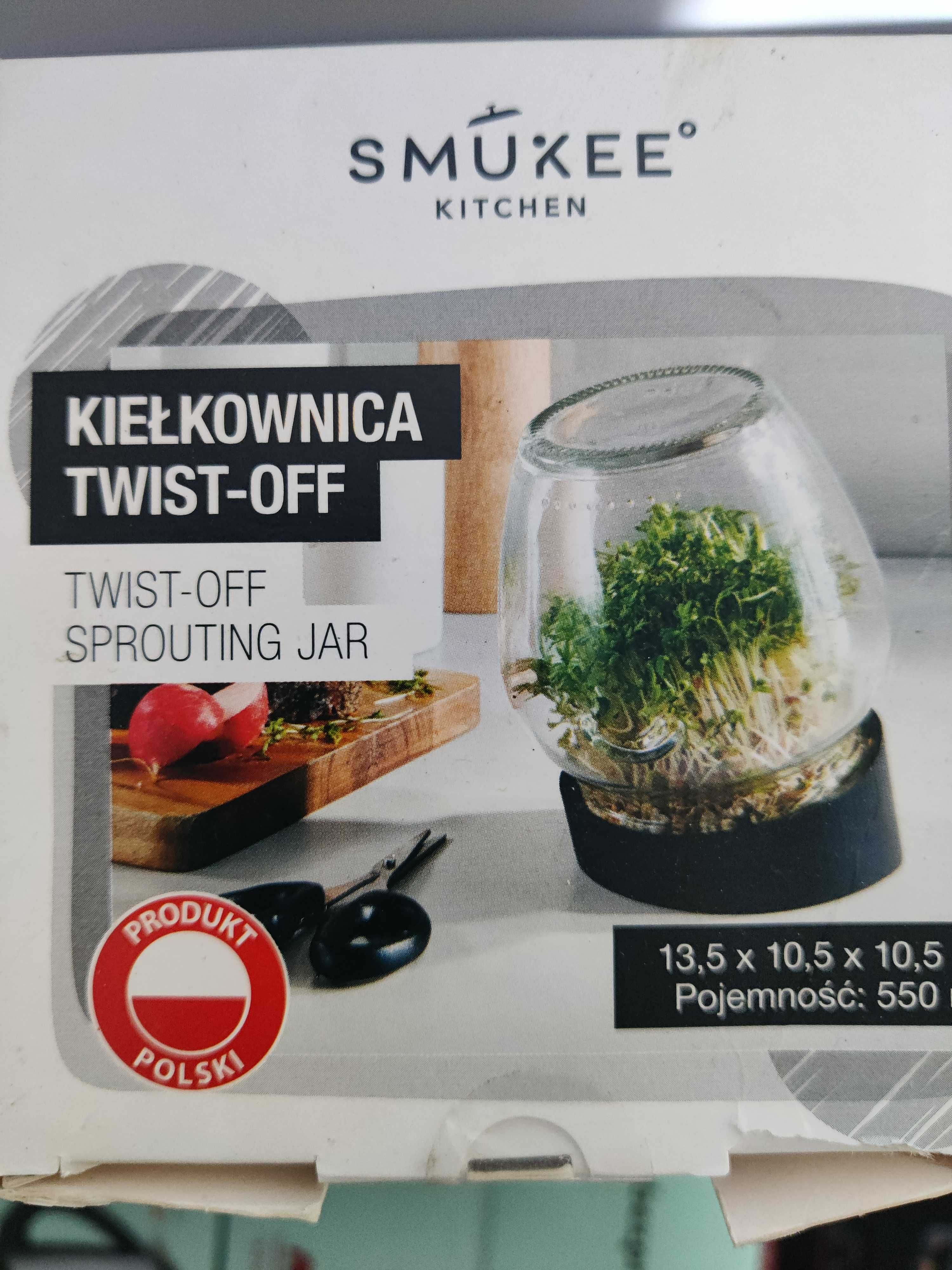 Kiełkownica, słoik na kiełki, twist-off