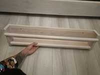 Półka Ikea pokój dziecka drewniana bielona