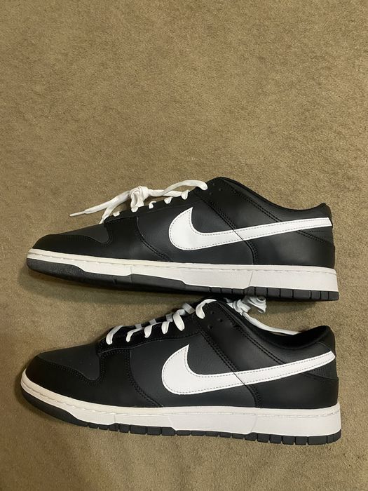 Кроссовки Nike Dunk Low черные 48 размер Jordan kobe curry lebron yeez