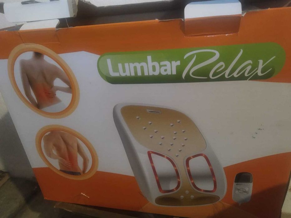 Aparelho de massagem Lombar Relax Como novo, para dor nas costas