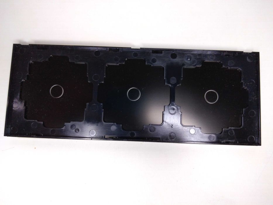 BSEED Dotykowy Włącznik Światła Z 3 Gniazdkami-Czarne, NOWE