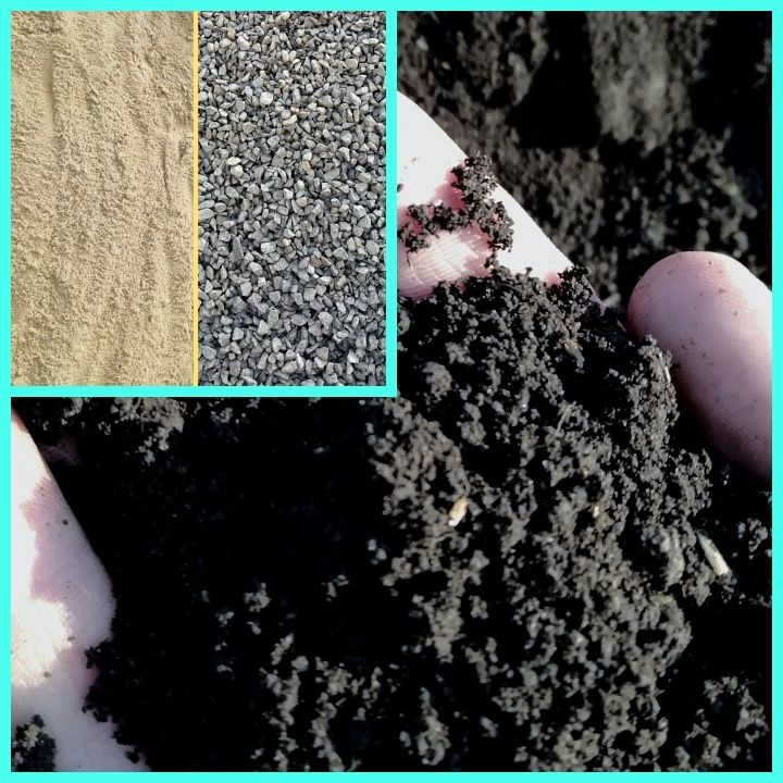 Чорнозем пісок щебінь відсів. Доставка чернозем песок щебень.