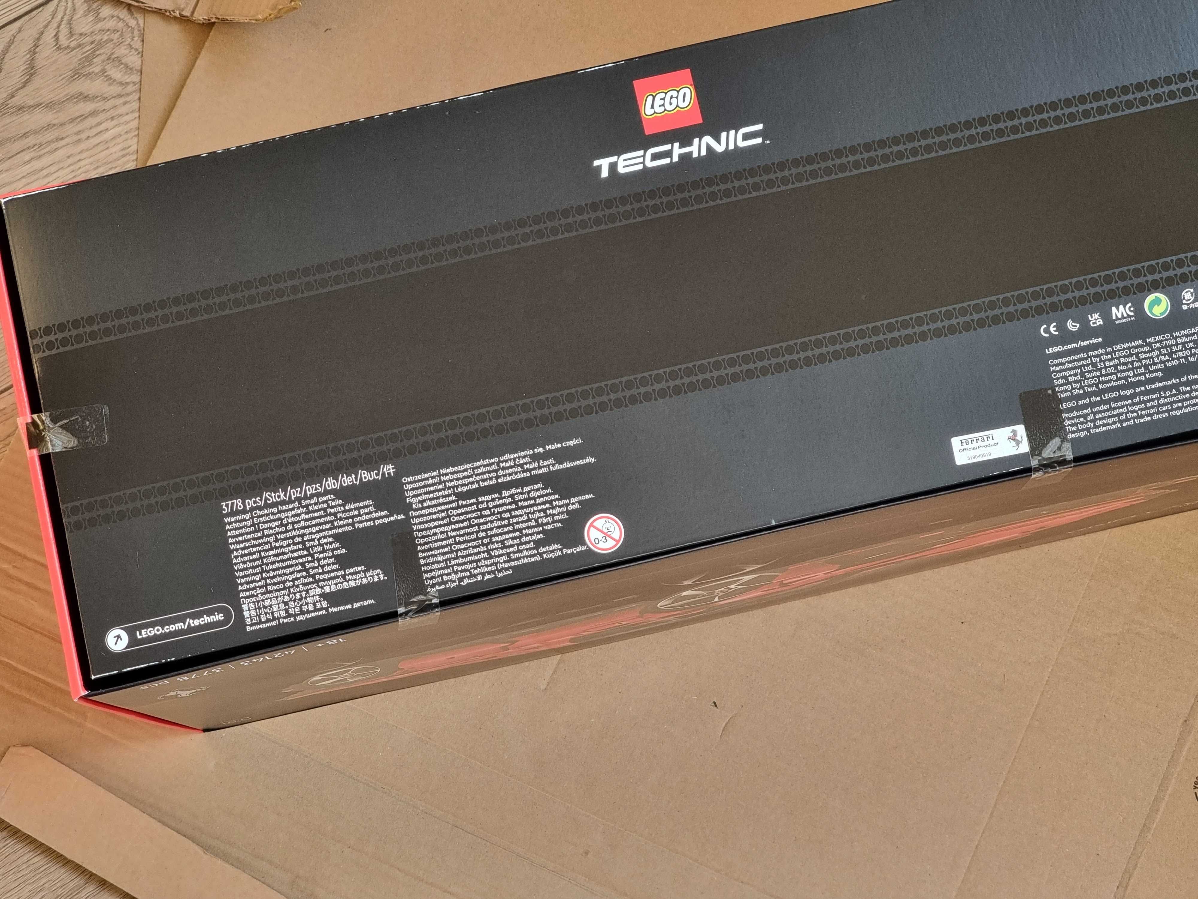 Nowe LEGO Technic 42143 Ferrari Daytona SP3 ___ Płatne przy Odbiorze